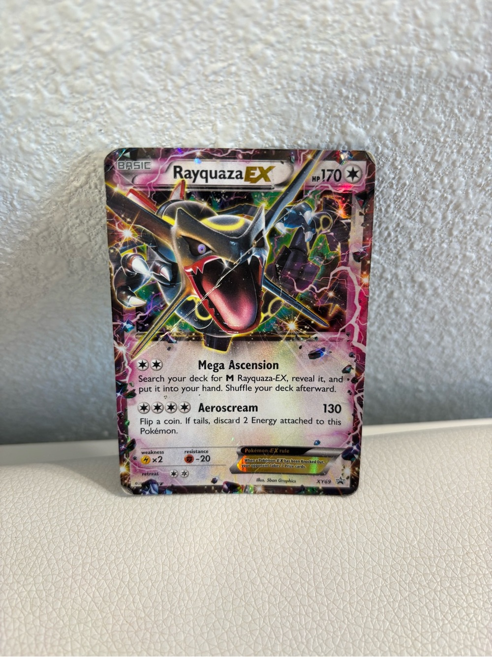 Pokemon Official Rayquaza EX (Shiny) XY Promos
